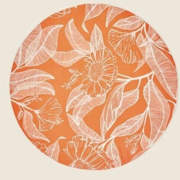 Summer & Rose Outdoor Roundie blanket swim beach towel - Picture 2 of 3